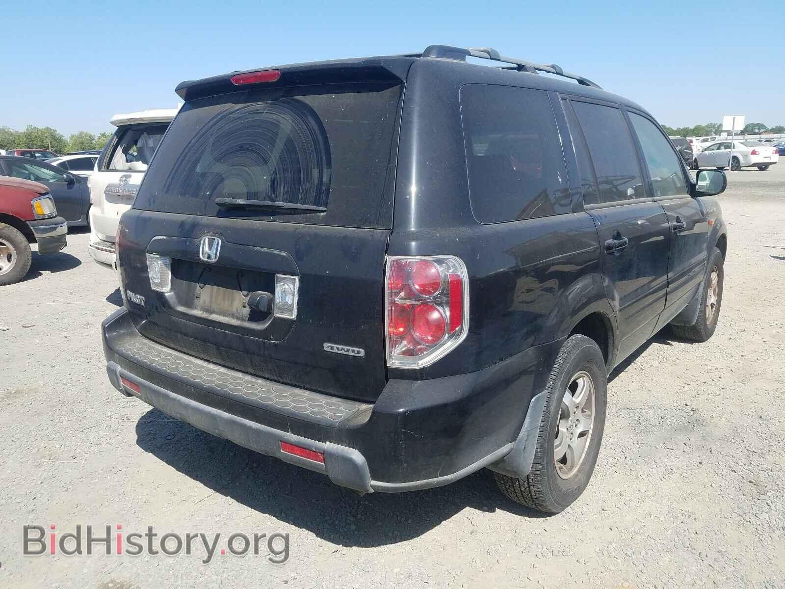 2006 HONDA PILOT - VIN: 2HKYF18716H539280 - Фото 4