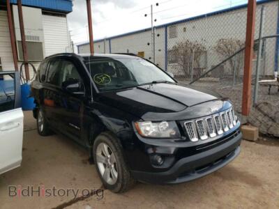 2014 Jeep COMPASS Compass LA, black — VIN 1C4NJDEB3ED546487, Copart