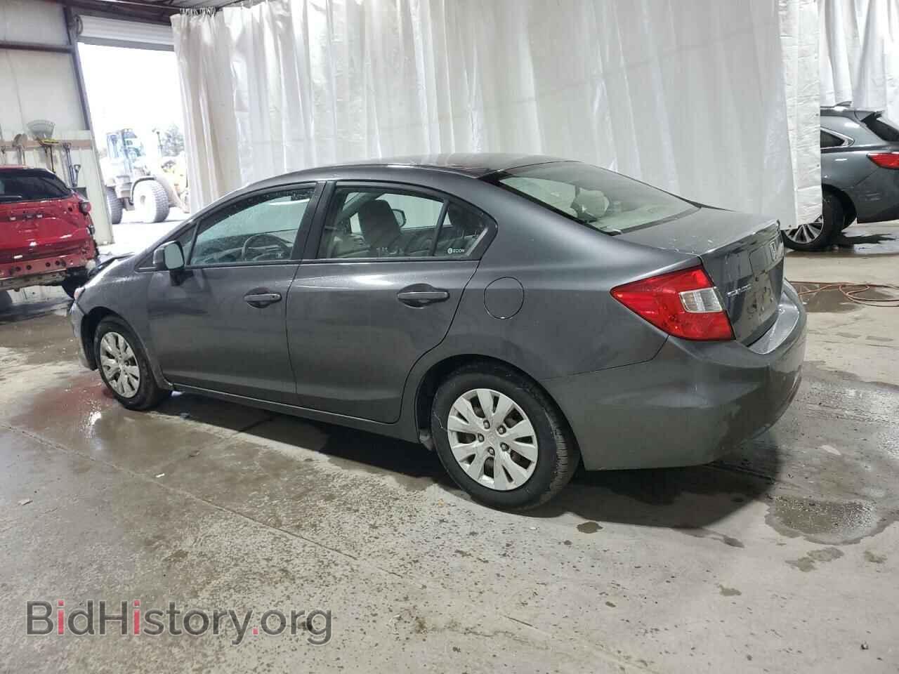 2012 HONDA CIVIC - VIN: 2HGFB2F57CH330660 - Фото 2