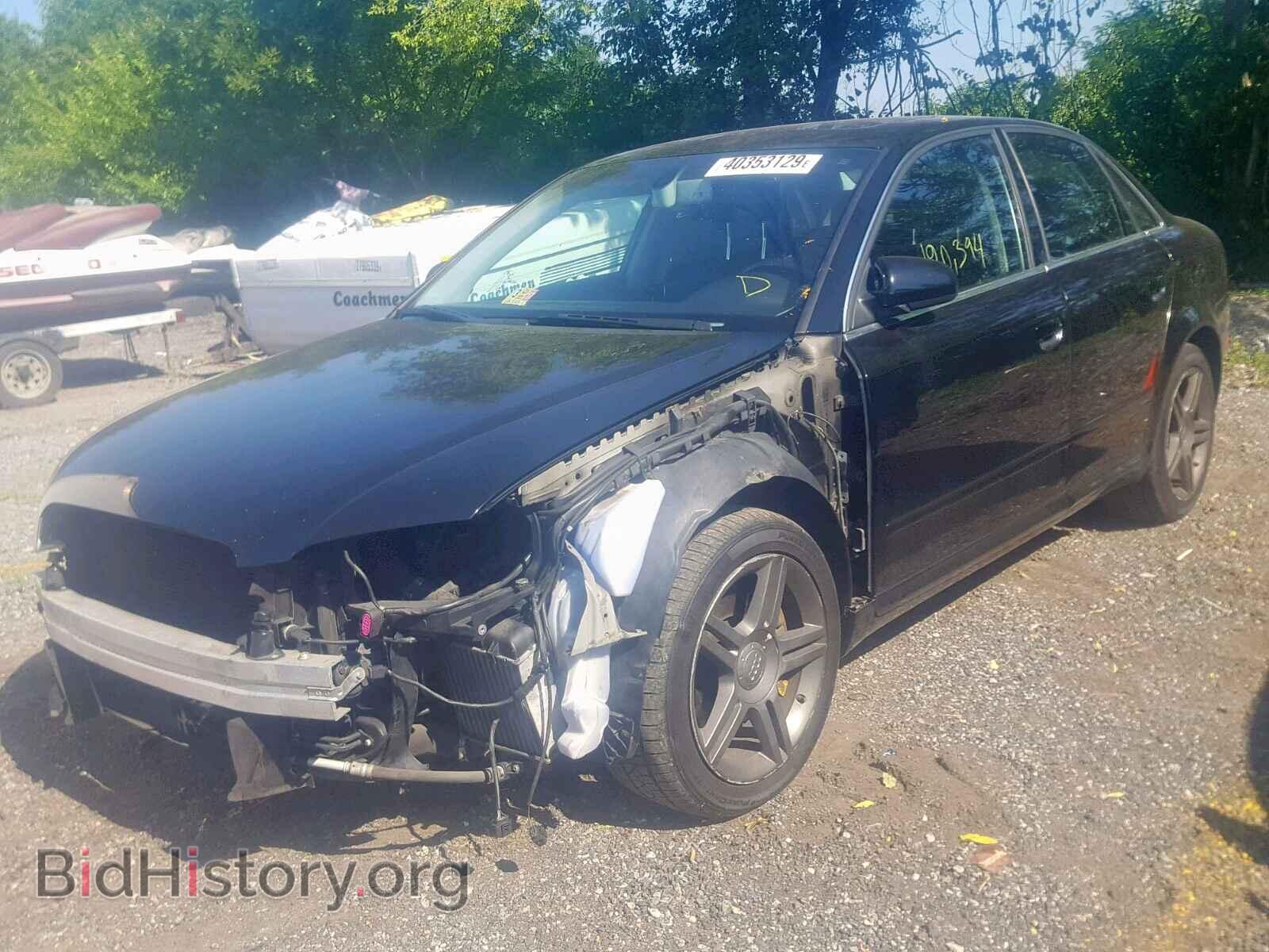 2008 AUDI A4 - VIN: WAUDF78E18A034301 - Фото 2