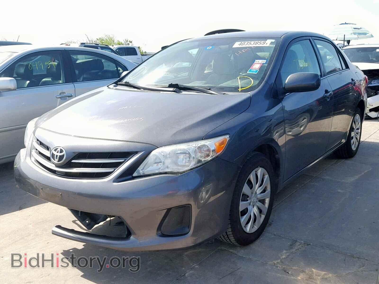 2013 TOYOTA COROLLA BA - VIN: 5YFBU4EE9DP141380 - Фото 2