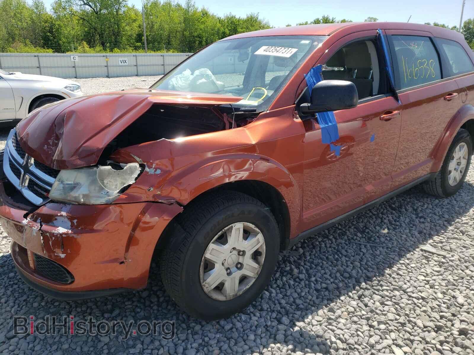 2012 DODGE JOURNEY - VIN: 3C4PDCAB8CT324423 - Фото 2