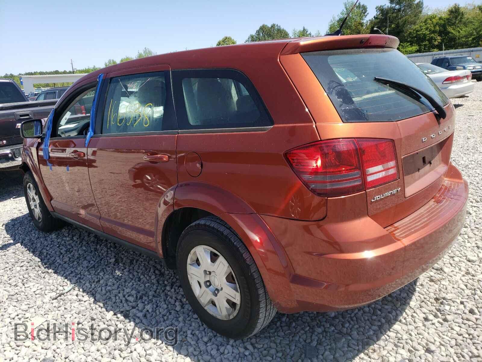 2012 DODGE JOURNEY - VIN: 3C4PDCAB8CT324423 - Фото 3