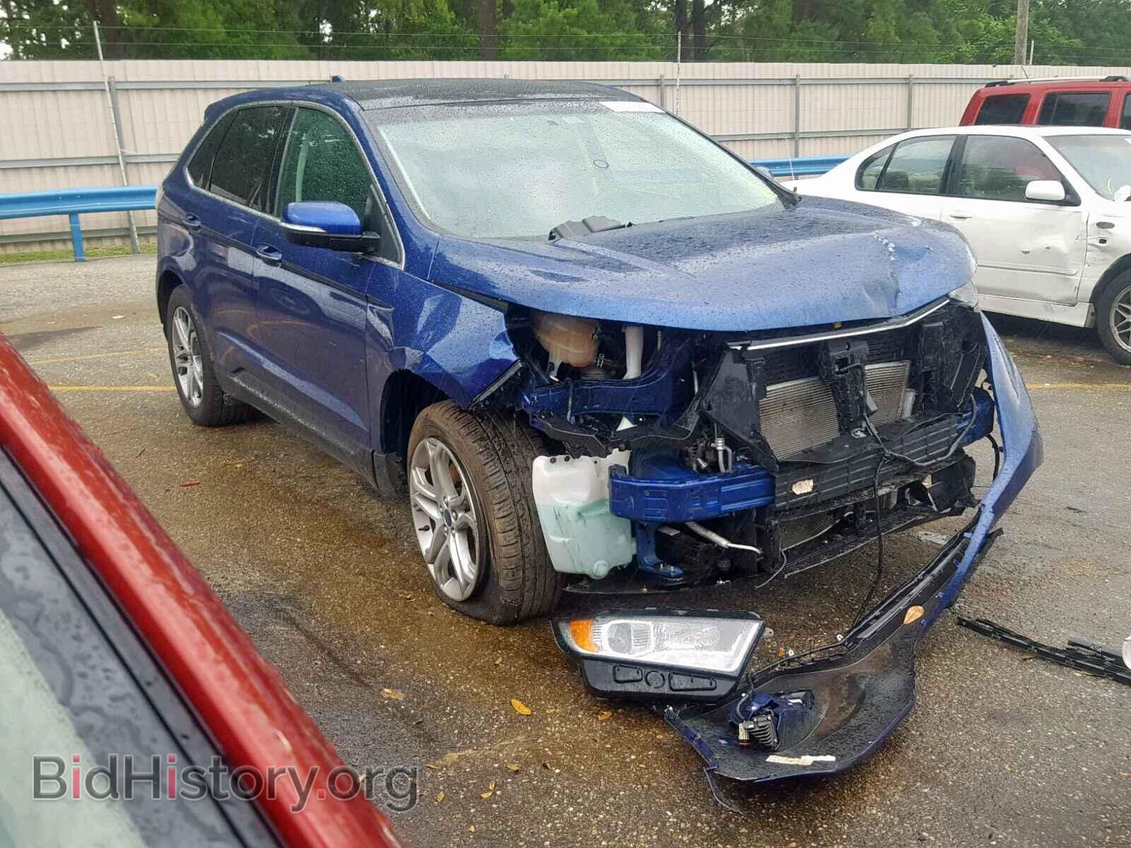 Photo 2FMTK4K84FBB93225 - FORD EDGE TITAN 2015