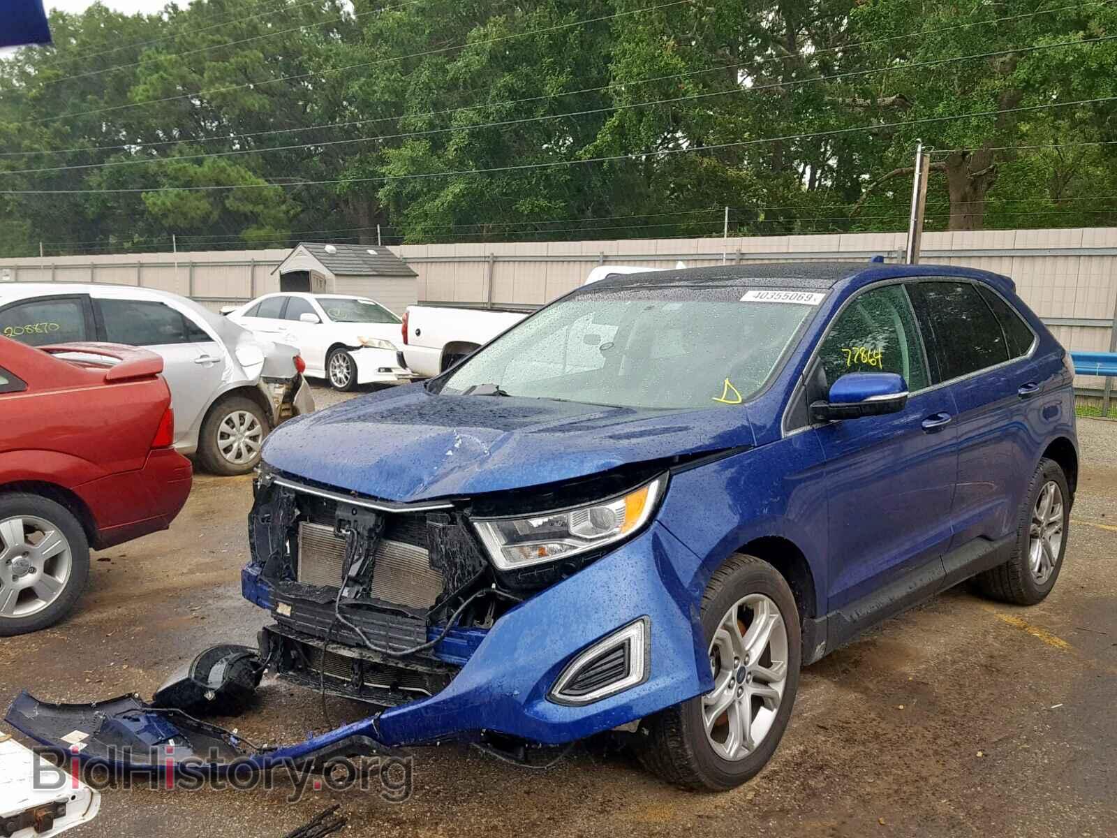 2015 FORD EDGE TITAN - VIN: 2FMTK4K84FBB93225 - Фото 2