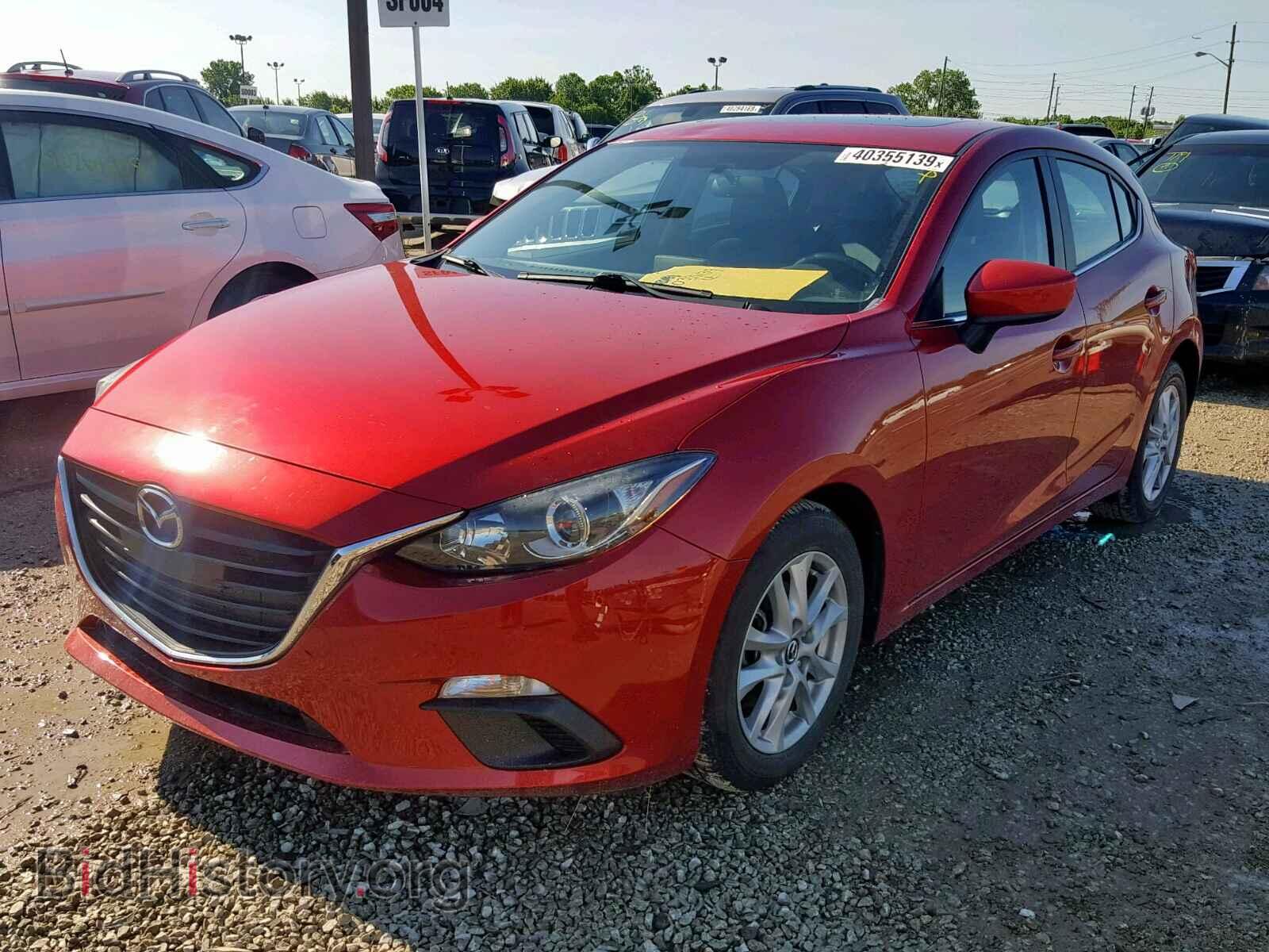 2014 MAZDA 3 - VIN: JM1BM1M78E1209823 - Фото 2