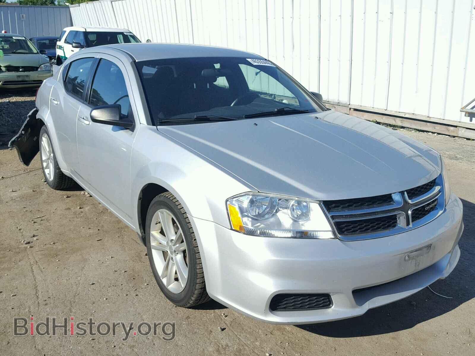Фотография 1C3CDZAG9CN312122 - DODGE AVENGER 2012