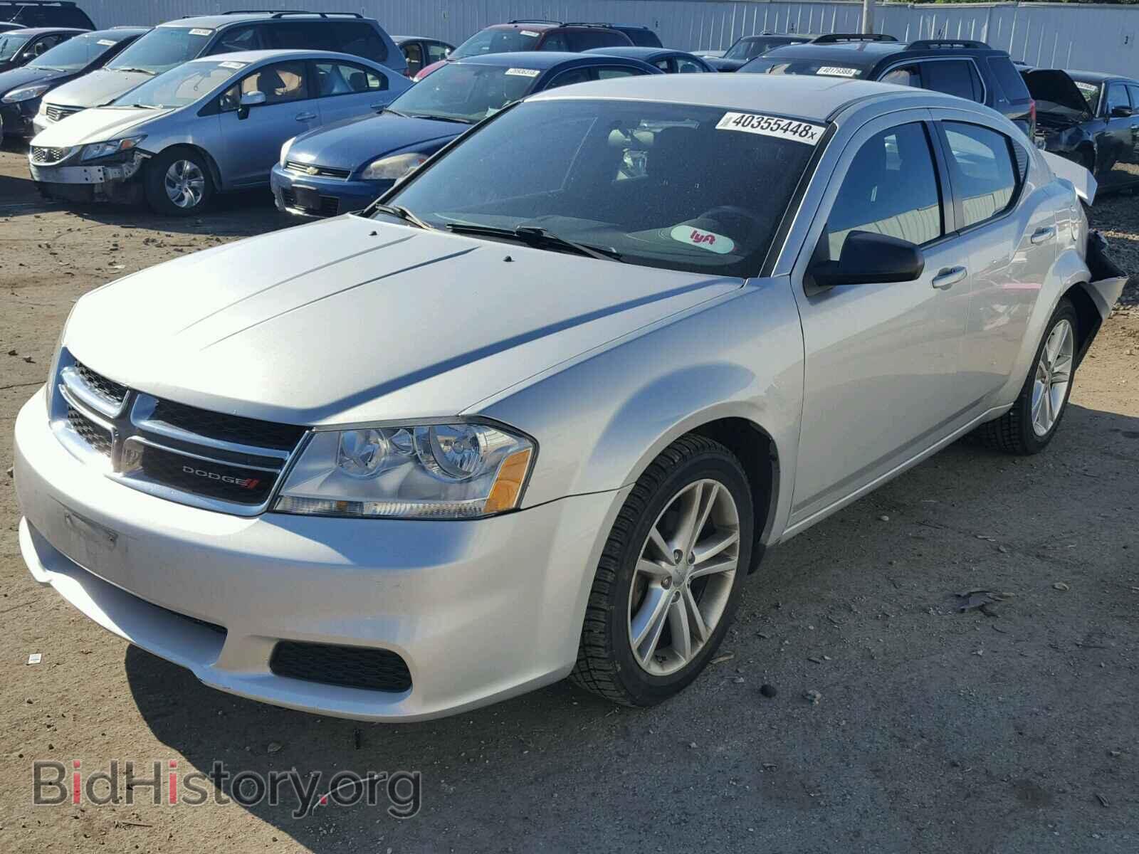 2012 DODGE AVENGER - VIN: 1C3CDZAG9CN312122 - Фото 2
