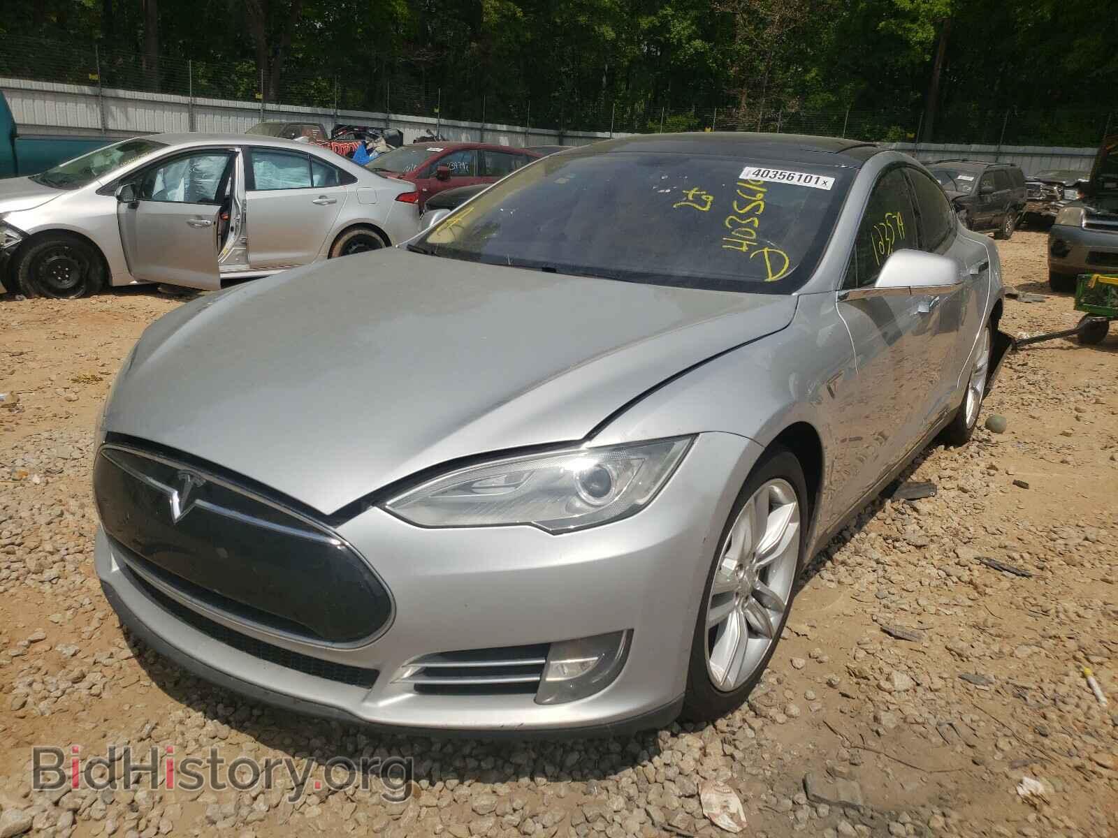 2012 TESLA MODEL S - VIN: 5YJSA1CN8CFP03094 - Photo 2