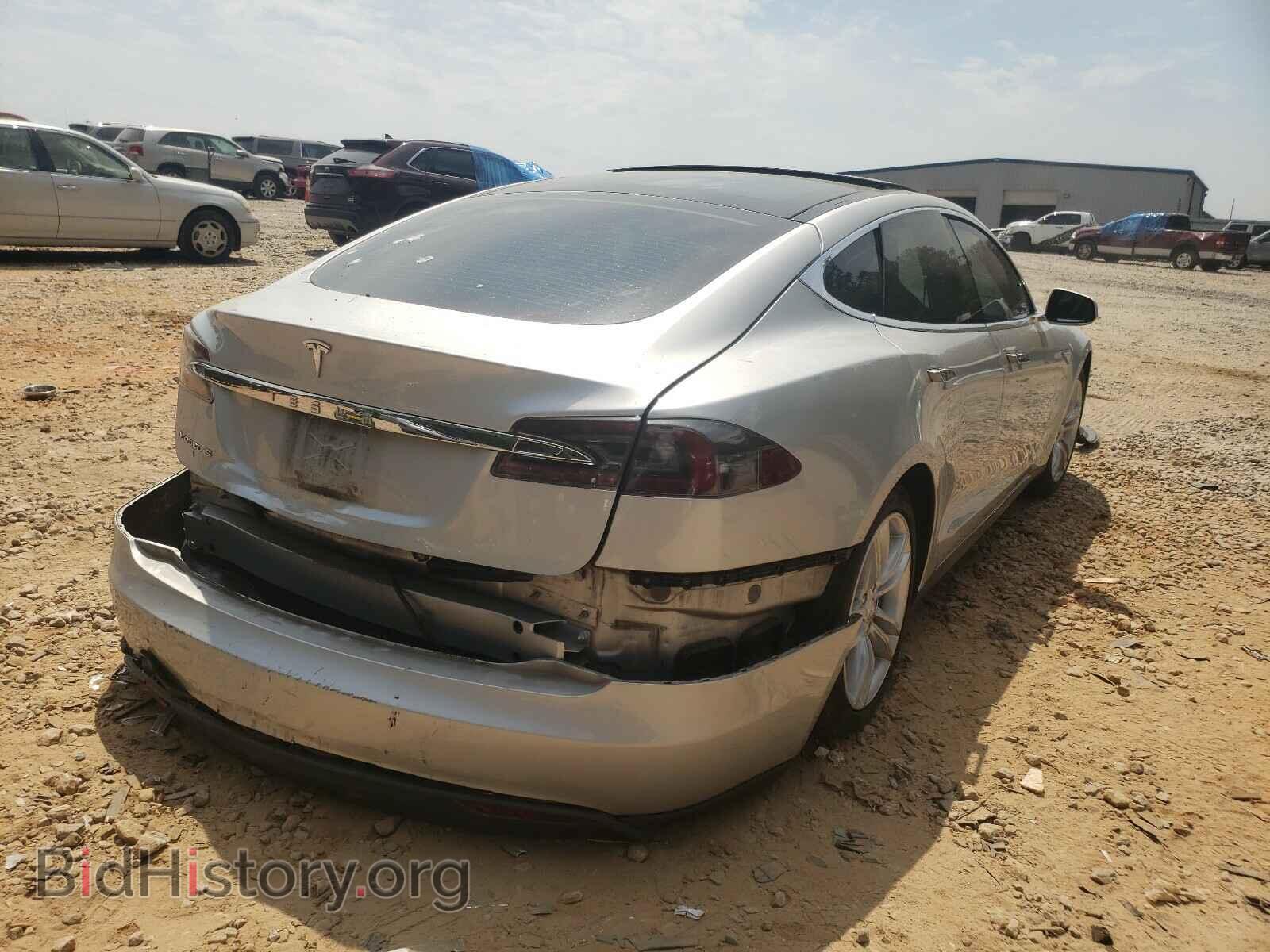 2012 TESLA MODEL S - VIN: 5YJSA1CN8CFP03094 - Photo 4