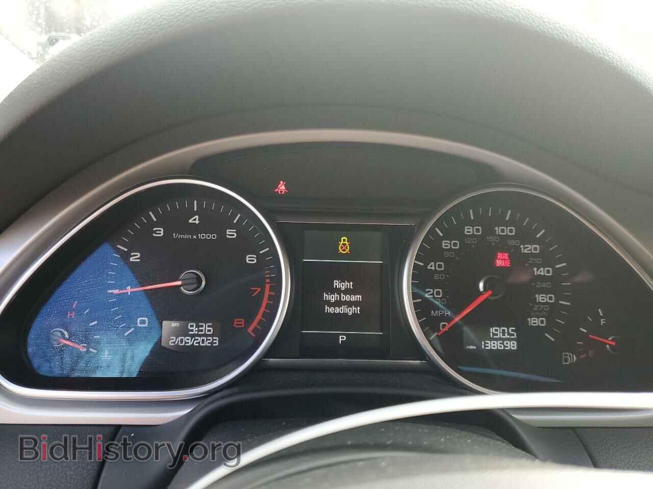 2012 AUDI Q7 - VIN: WA1CGBFE5CD010277 - Фото 9