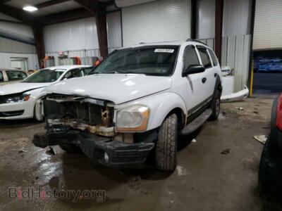 2006 Dodge DURANGO Durango SL, белый — VIN 1D4HB48N86F168403, Copart