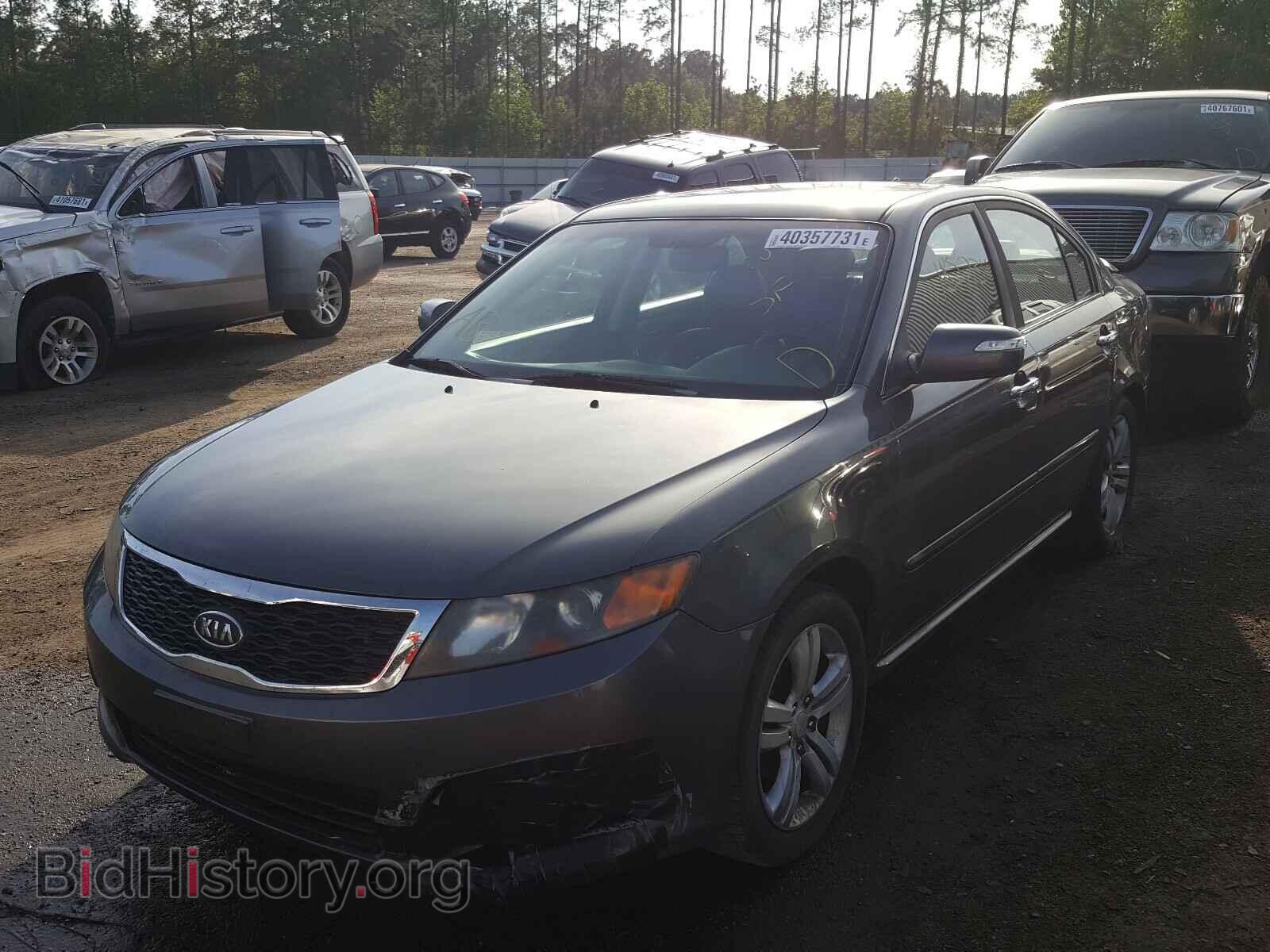 2009 KIA OPTIMA - VIN: KNAGE224X95357050 - Фото 2
