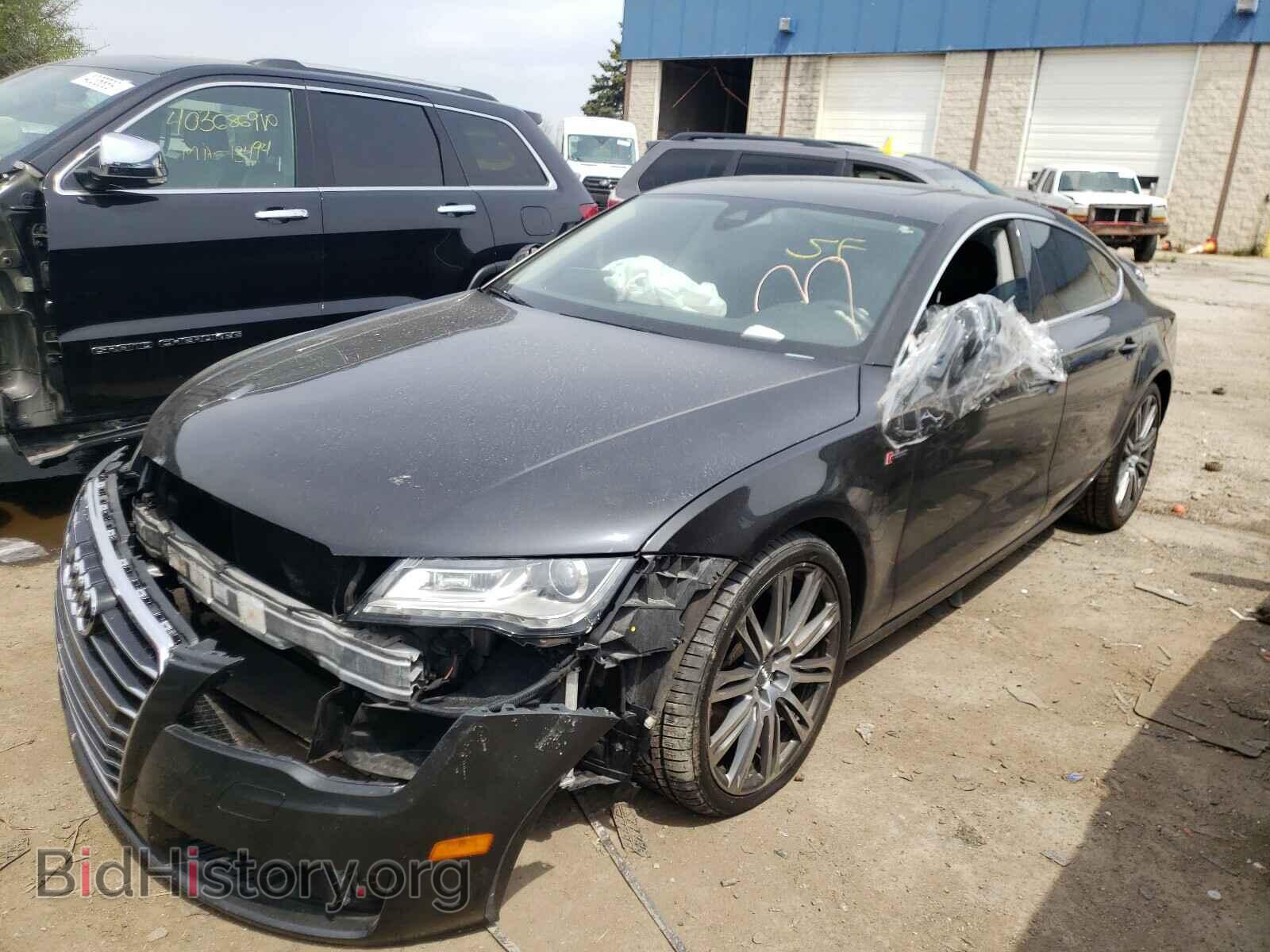 2012 AUDI A7 - VIN: WAUYGAFC8CN069383 - Фото 2