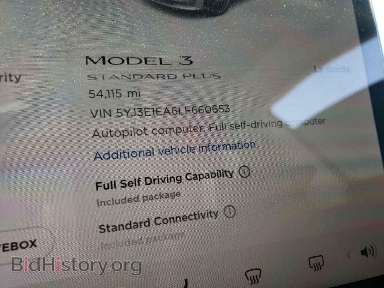 2020 TESLA MODEL 3 - VIN: 5YJ3E1EA6LF660653 - Фото 8