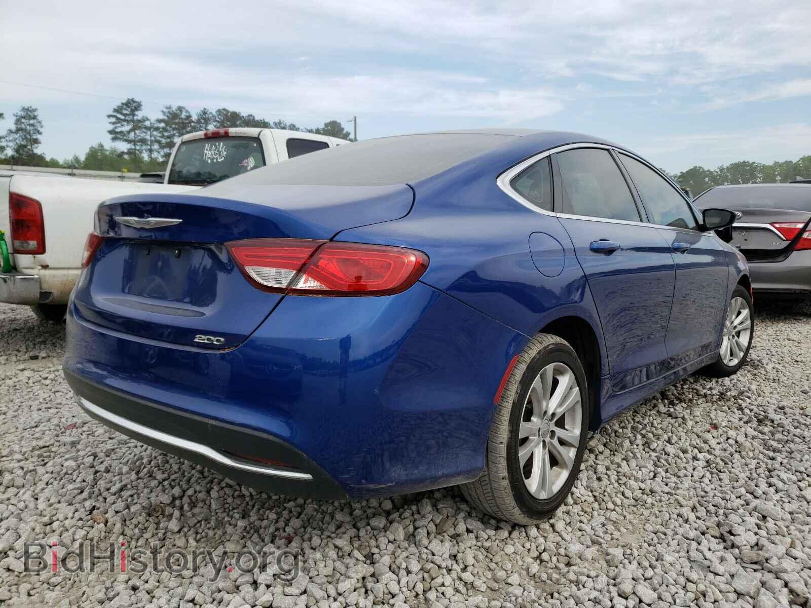 2015 CHRYSLER 200 - VIN: 1C3CCCAB8FN537107 - Фото 4