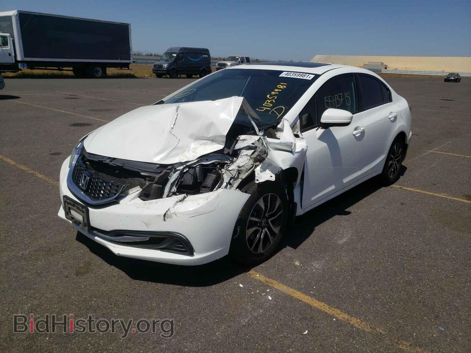 2015 HONDA CIVIC - VIN: 19XFB2F85FE261671 - Фото 2