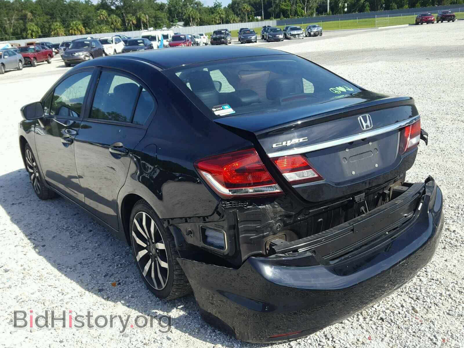 2014 HONDA CIVIC - VIN: 19XFB2F99EE075509 - Фото 3