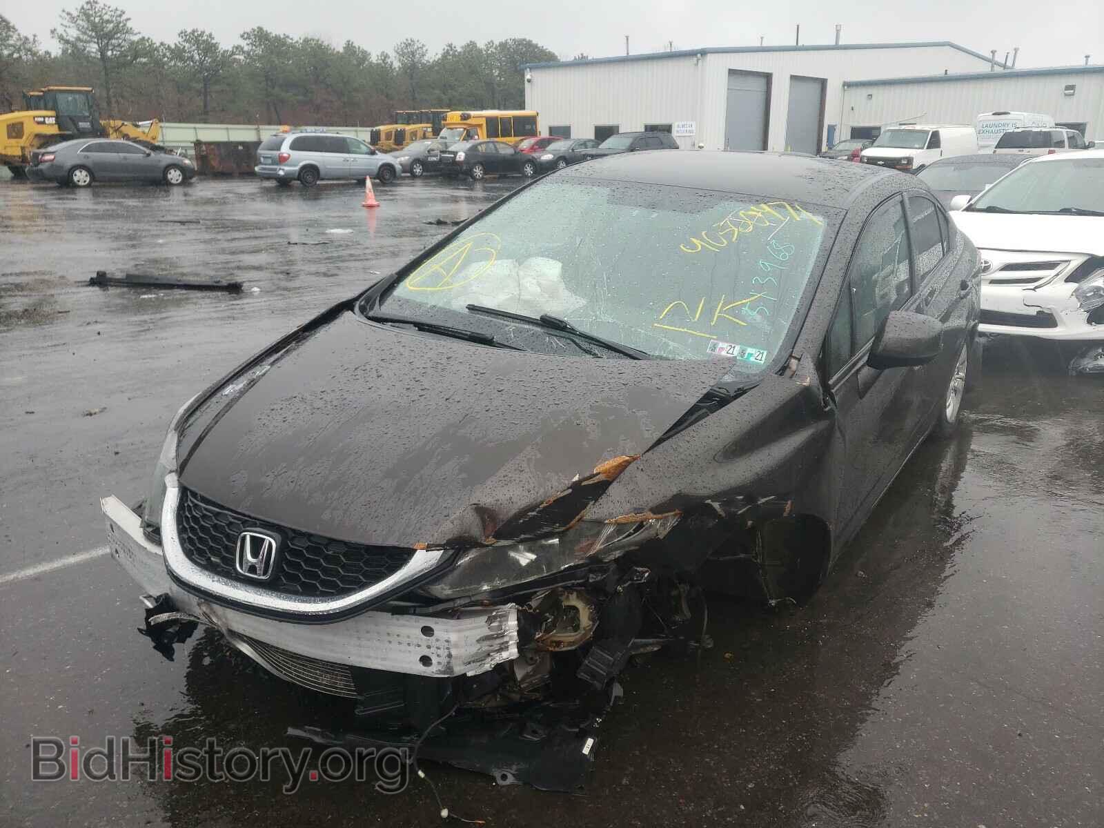 2013 HONDA CIVIC - VIN: 2HGFB2F56DH513968 - Фото 2
