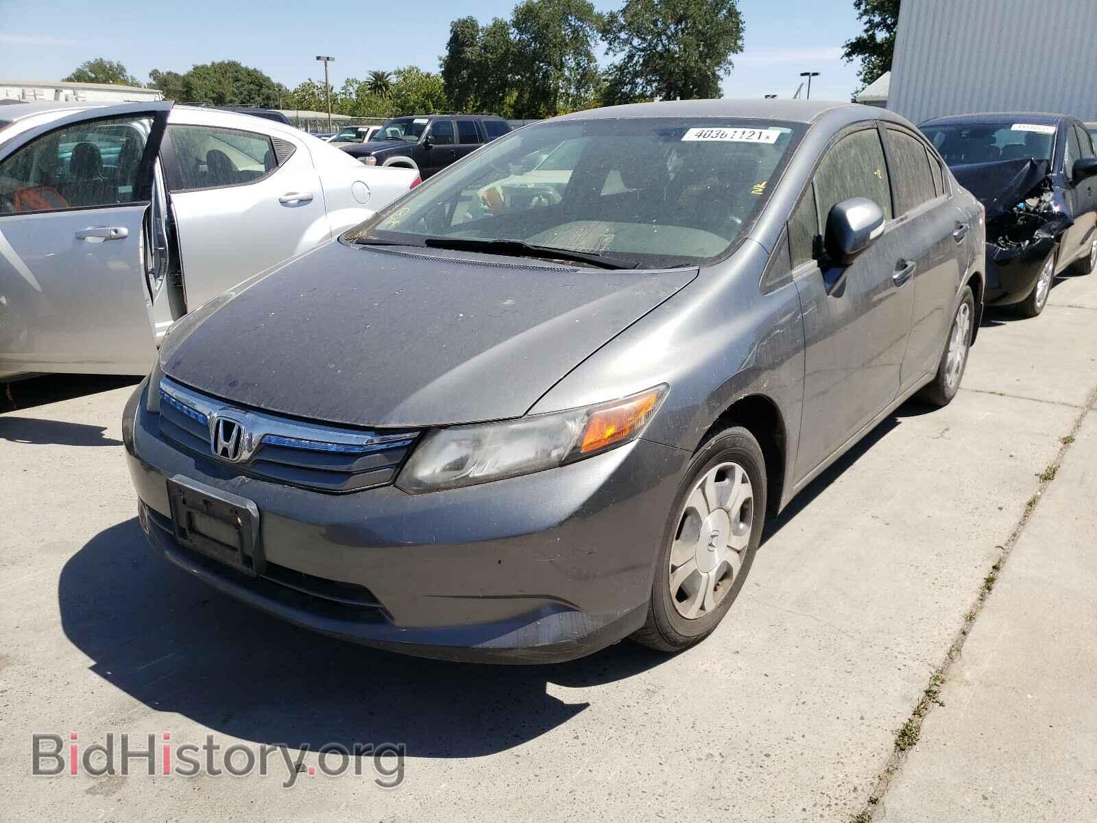 2012 HONDA CIVIC - VIN: JHMFB4F20CS006229 - Фото 2