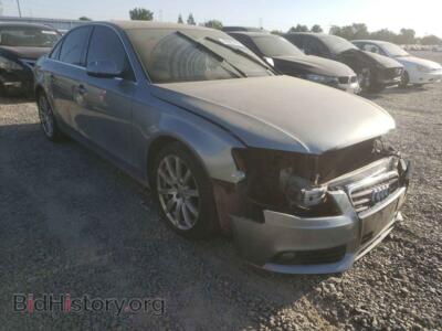 2010 Audi A4 A4 Premium, silver — VIN WAUFFAFL0AN062242, Copart