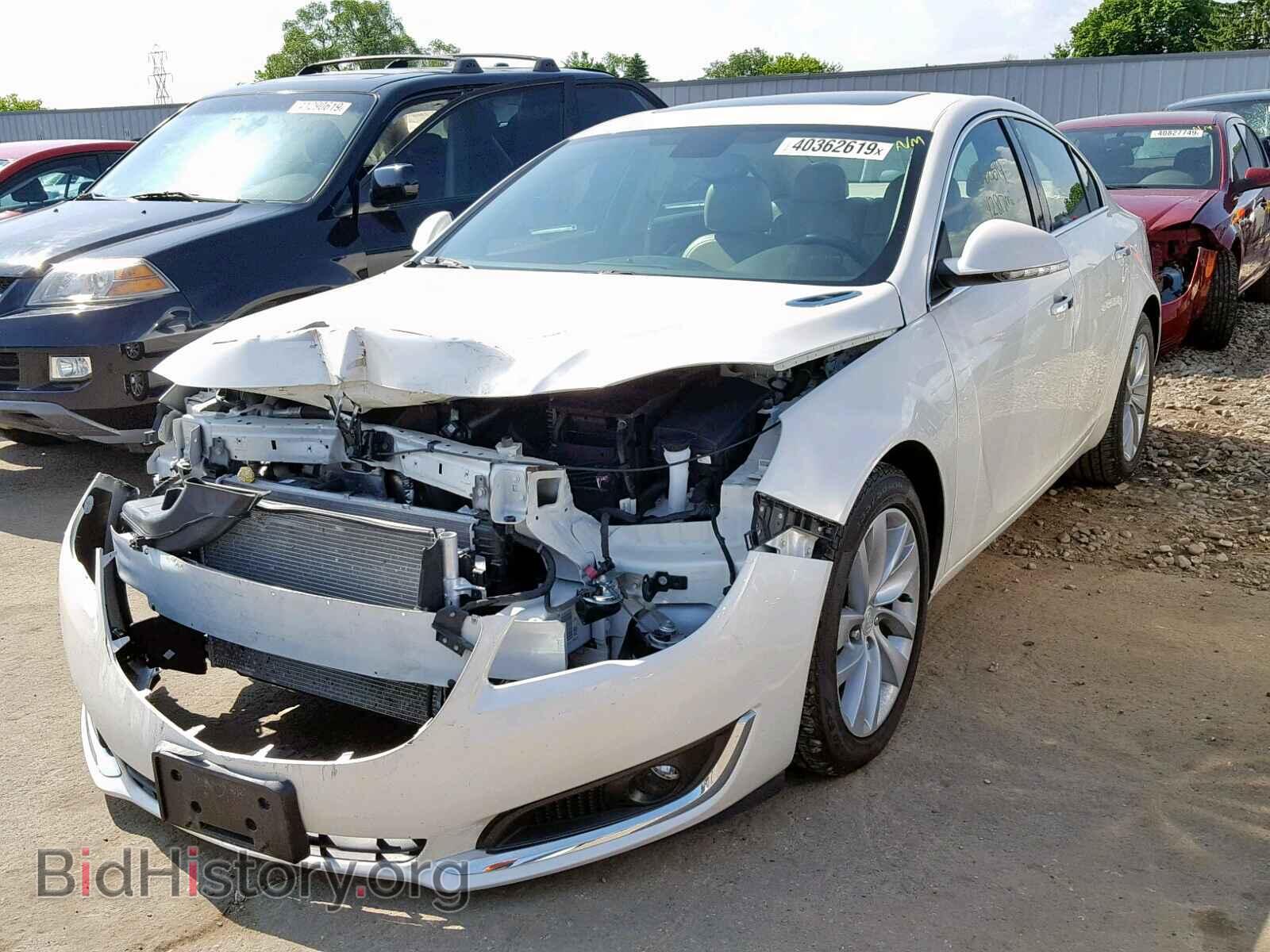2014 BUICK REGAL - VIN: 2G4GN5EX1E9251640 - Фото 2