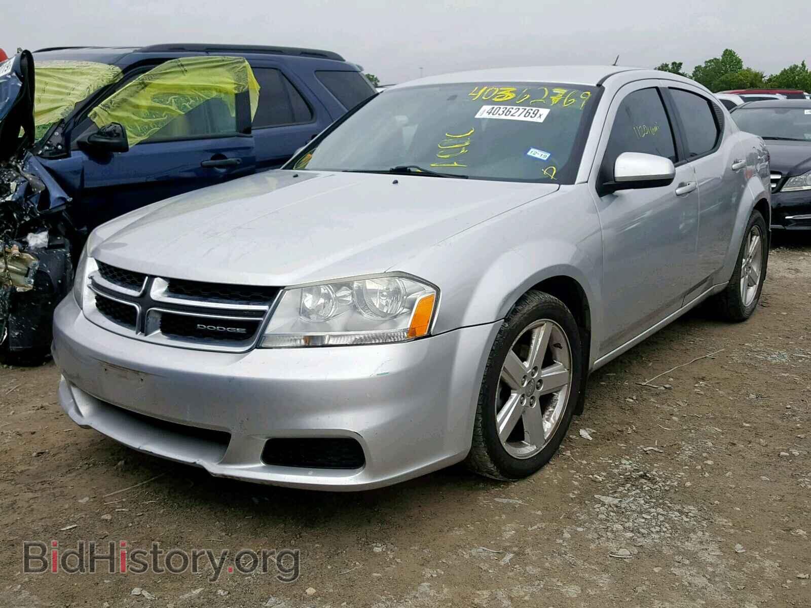 2012 DODGE AVENGER - VIN: 1C3CDZCB9CN126162 - Фото 2