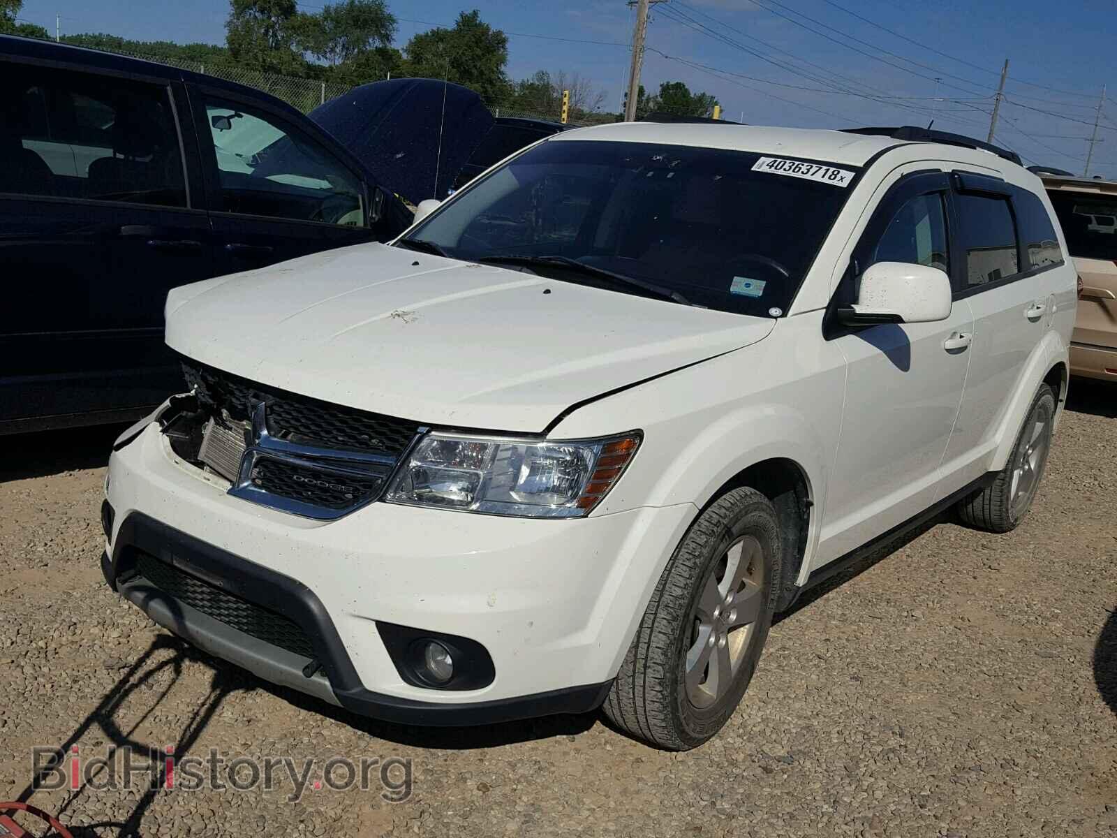 2012 DODGE JOURNEY - VIN: 3C4PDCBG7CT134137 - Фото 2