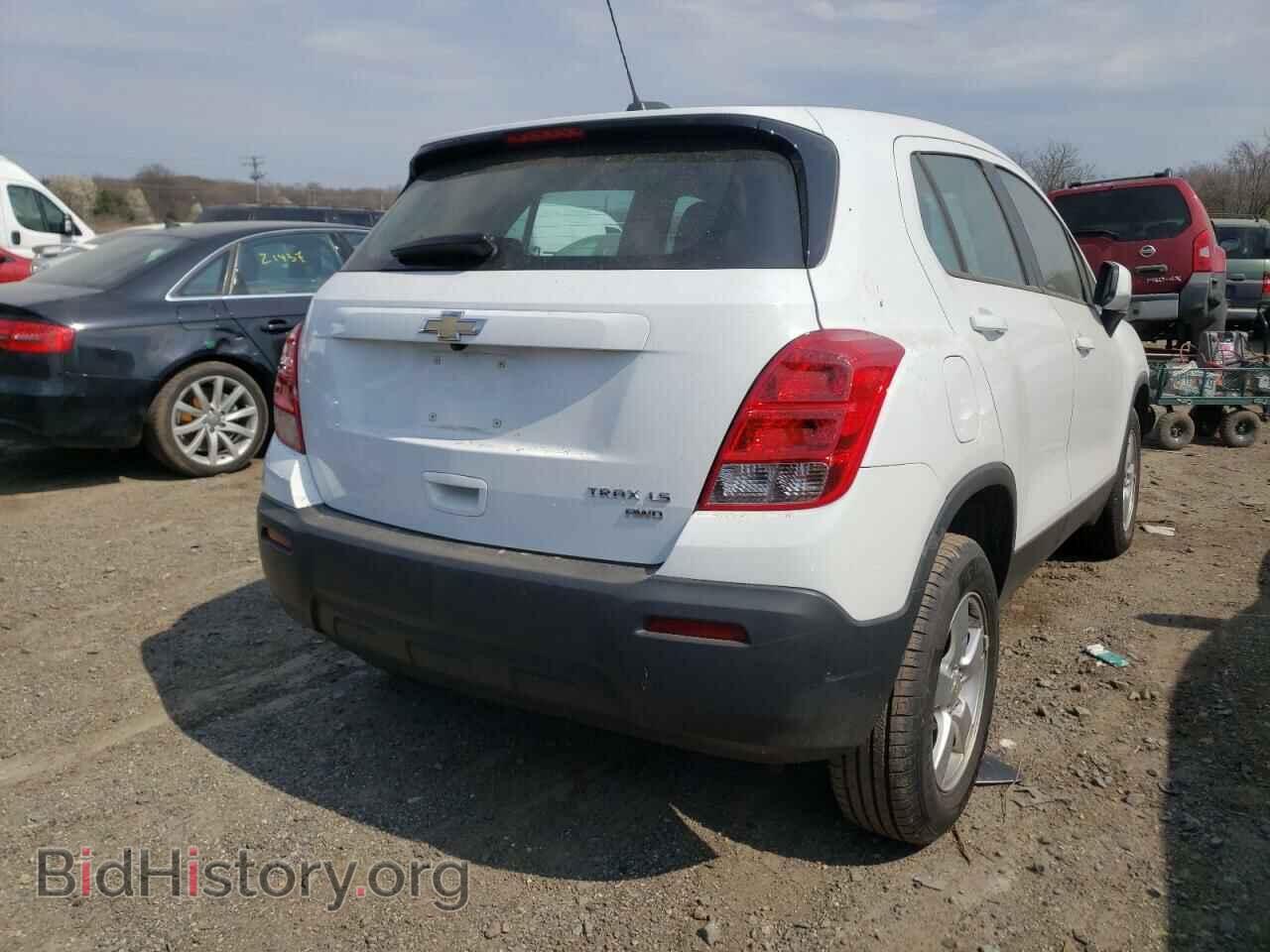 2016 CHEVROLET TRAX - VIN: 3GNCJNSB2GL266467 - Фото 4