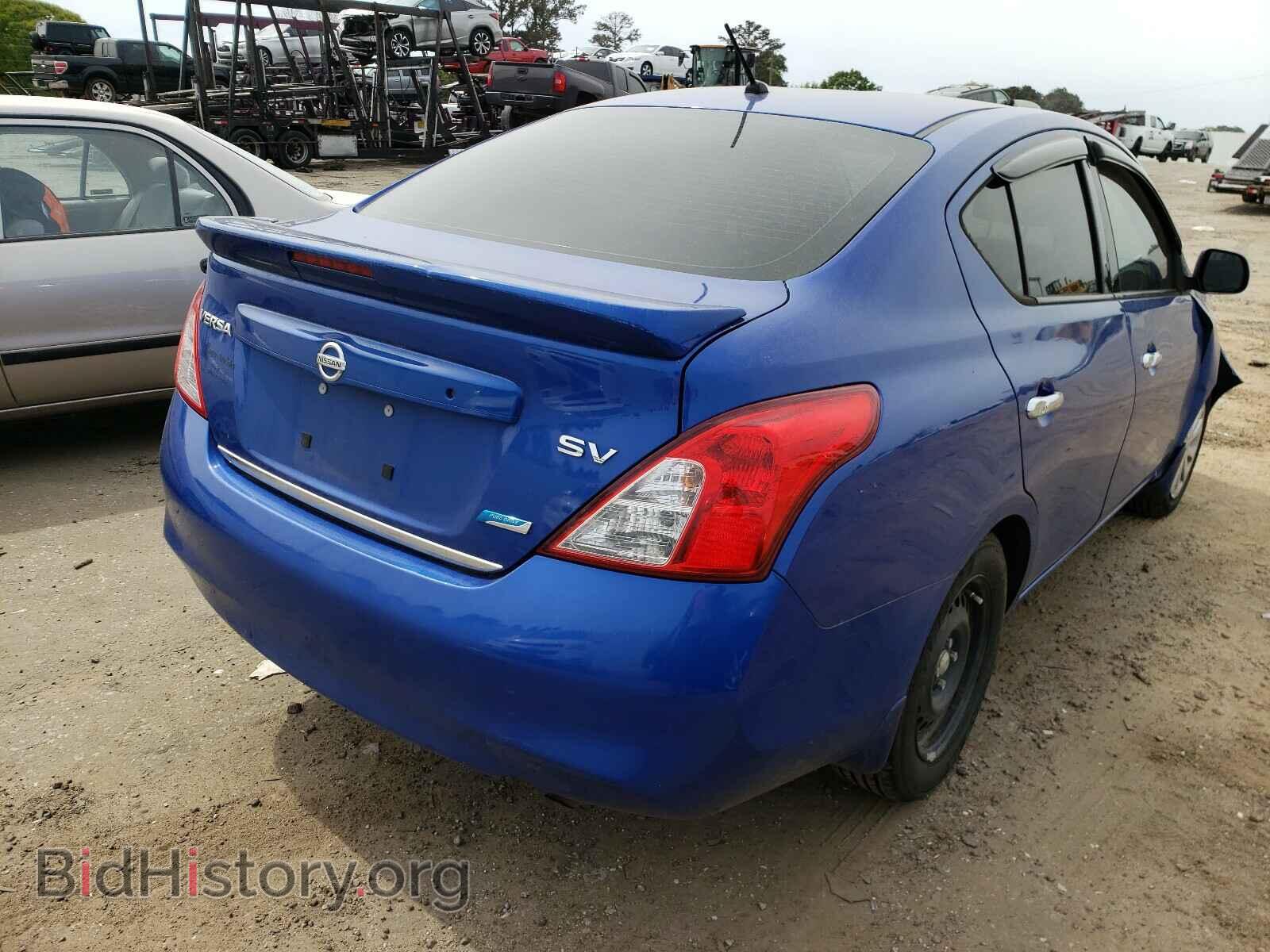 2014 NISSAN VERSA - VIN: 3N1CN7AP8EL867789 - Фото 4