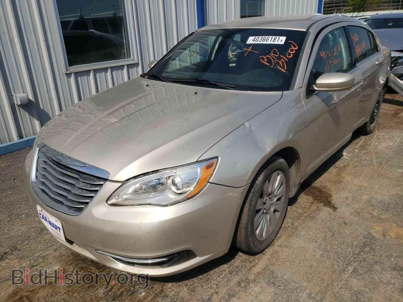 2014 CHRYSLER 200 - VIN: 1C3CCBAB9EN211809 - Фото 2