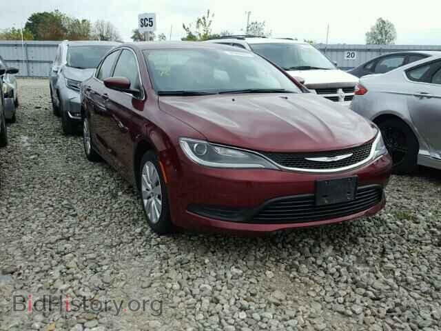 Фотография 1C3CCCFB5FN634130 - CHRYSLER 200 2015