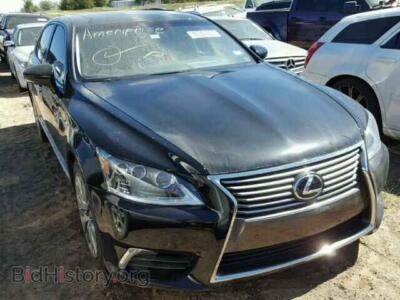 2013 Lexus LS, черный — VIN JTHGL5EF3D5050771, Copart