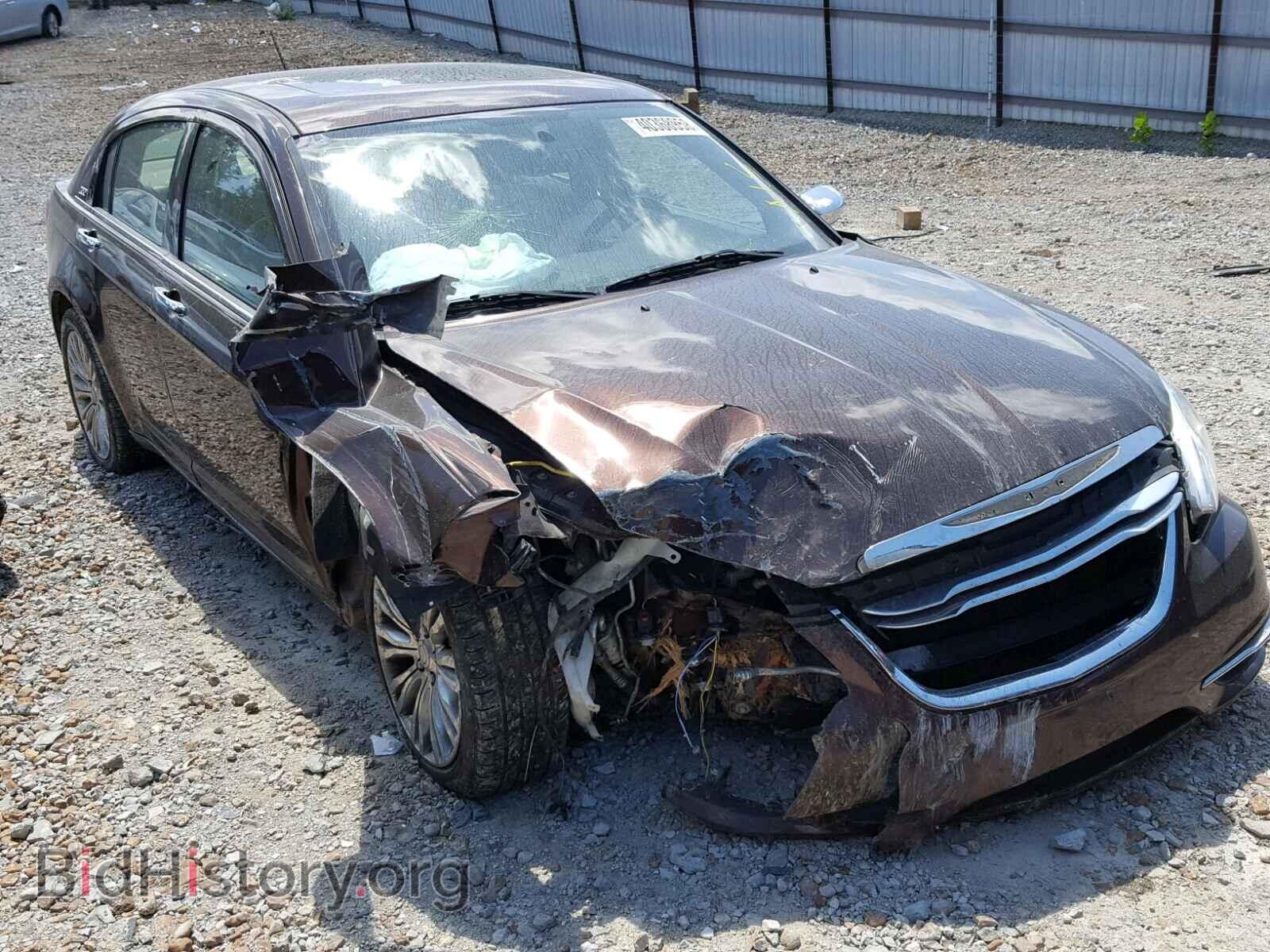 Фотография 1C3CCBCB6CN277406 - CHRYSLER 200 2012