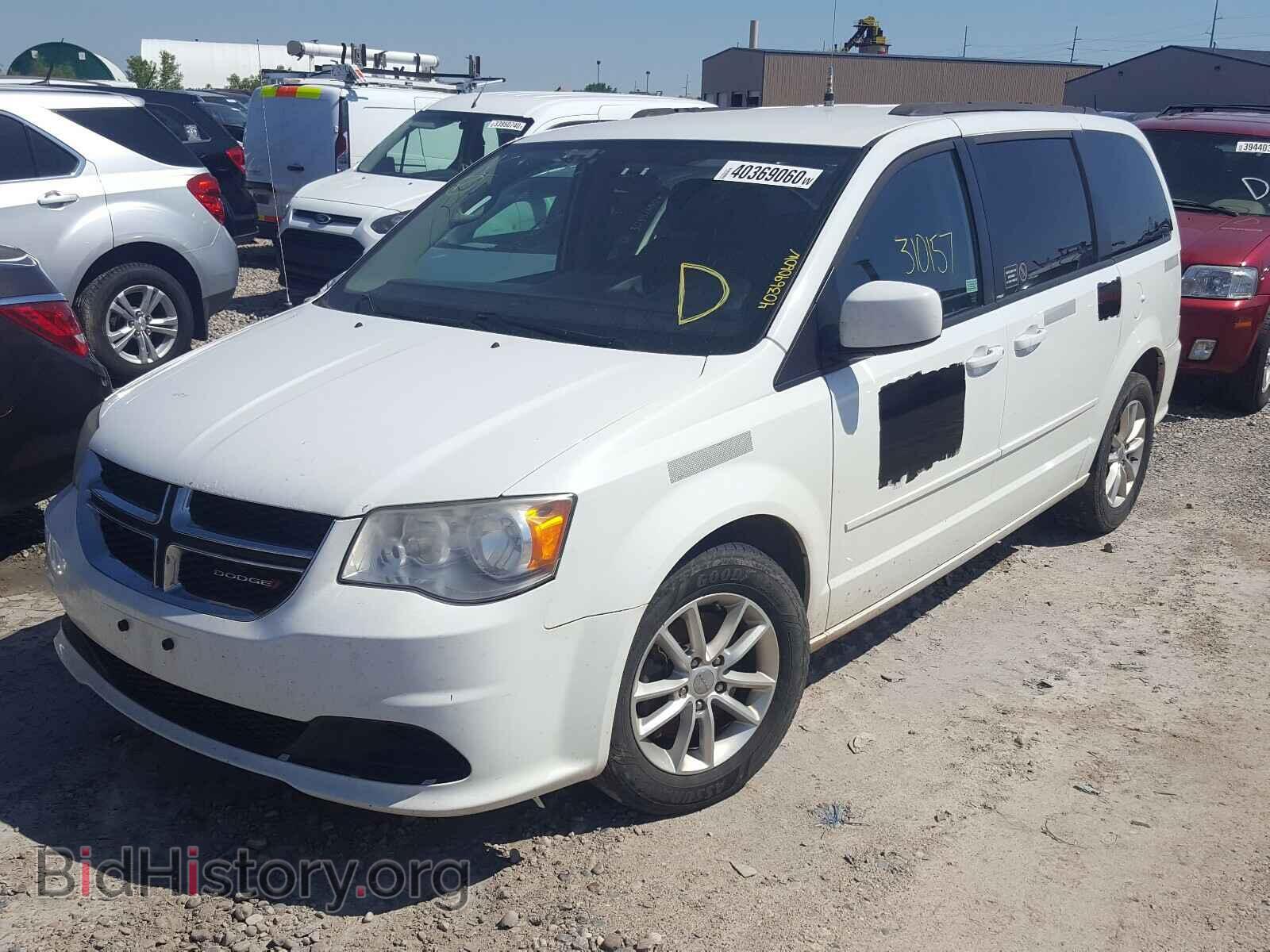 2014 DODGE CARAVAN - VIN: 2C4RDGCG3ER320262 - Фото 2