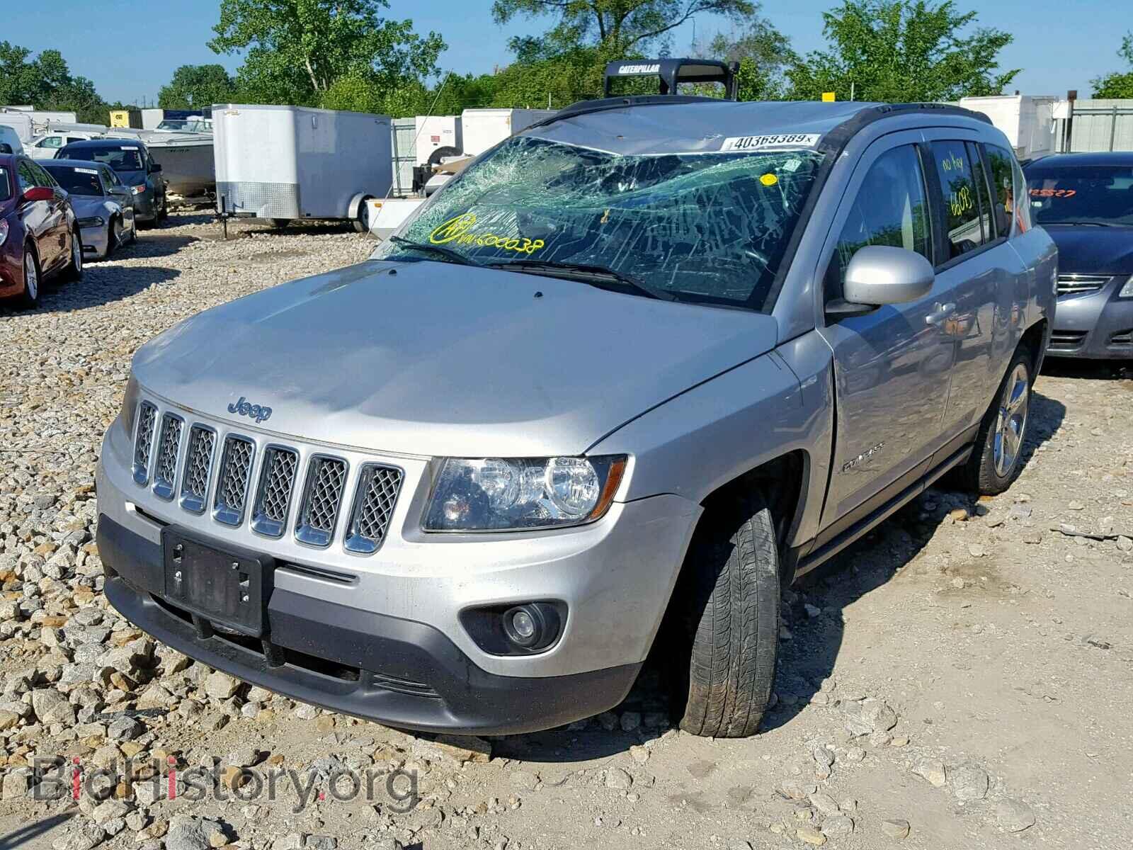 2014 JEEP COMPASS LA - VIN: 1C4NJDEB4ED600038 - Фото 2