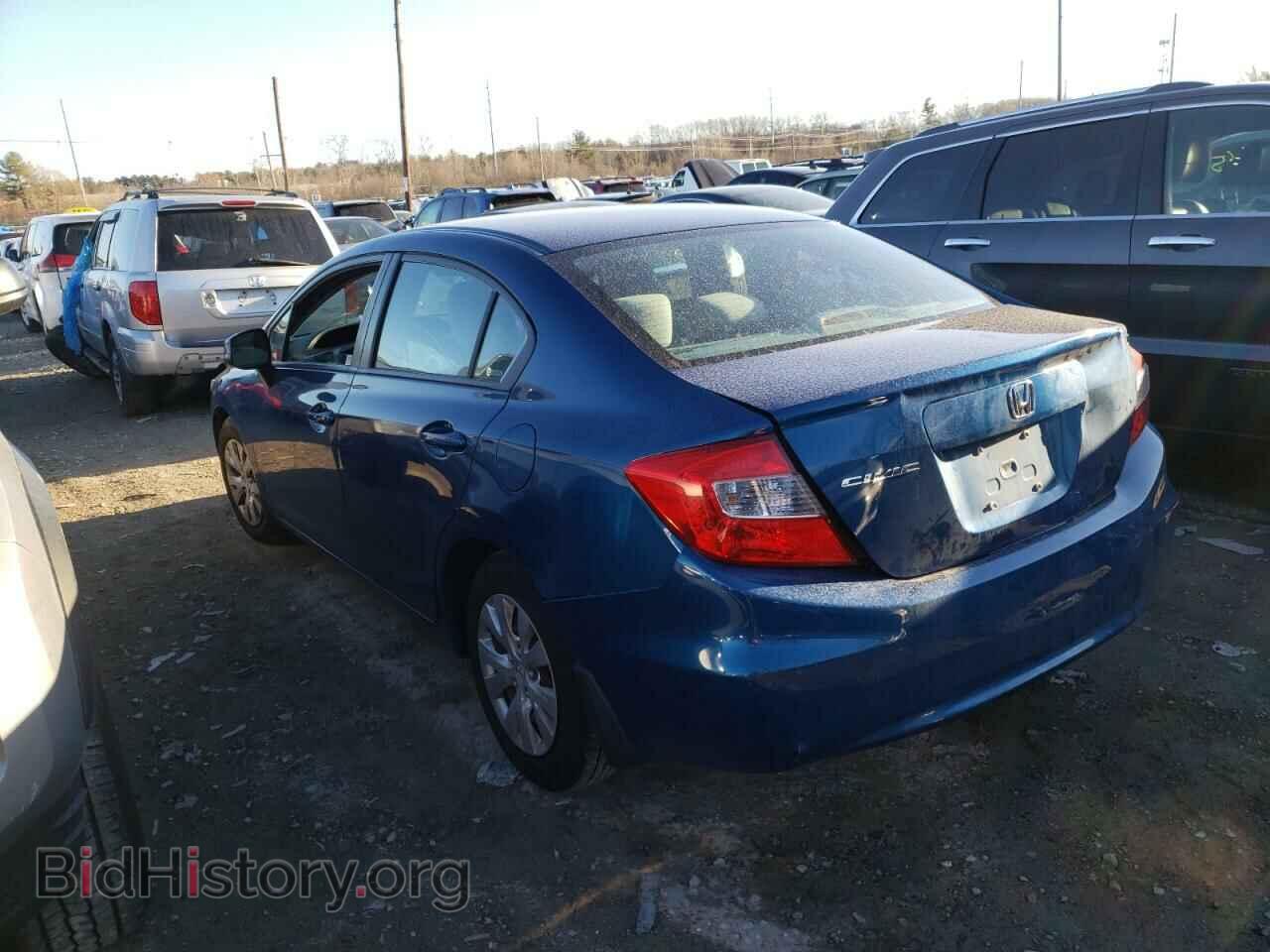 2012 HONDA CIVIC - VIN: 2HGFB2F57CH584613 - Фото 2