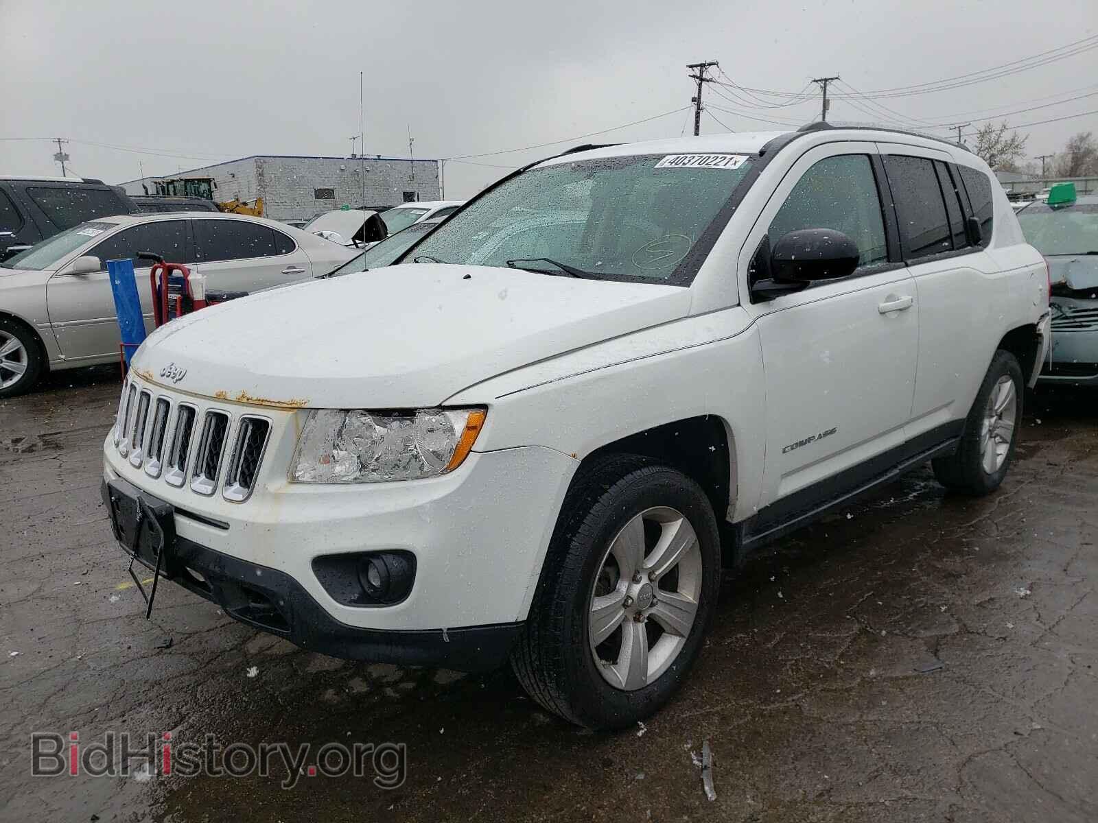 2012 JEEP COMPASS - VIN: 1C4NJDEB5CD633093 - Фото 2