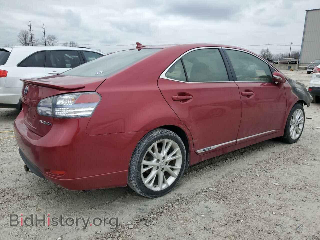 2010 LEXUS HS - VIN: JTHBB1BA1A2019580 - Фото 3
