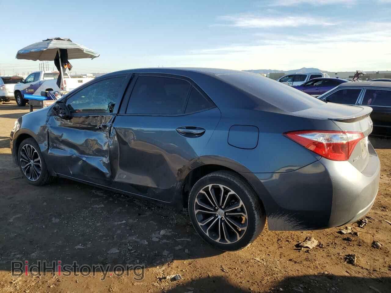 2015 TOYOTA COROLLA - VIN: 2T1BURHEXFC283569 - Фото 2