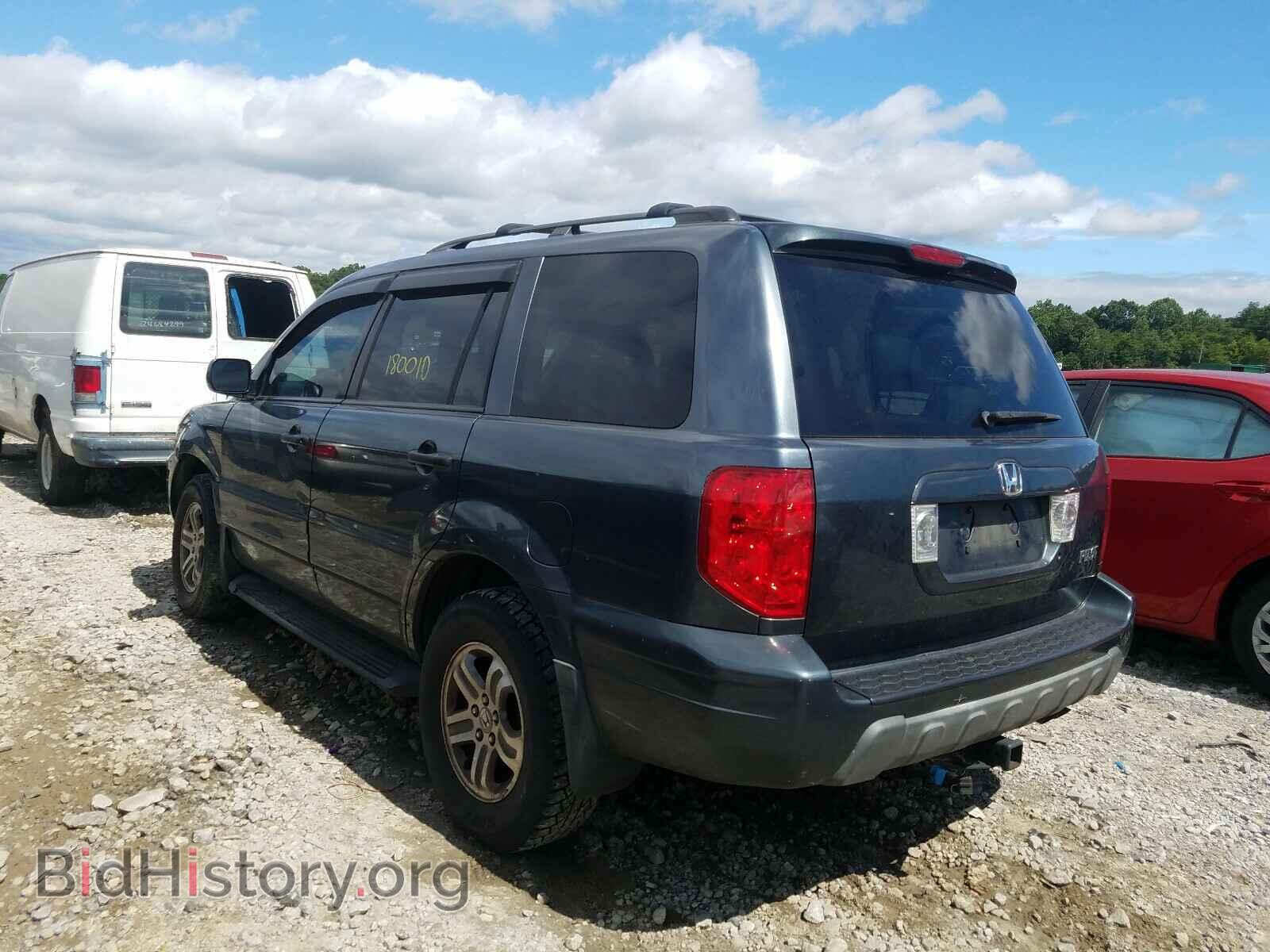 2005 HONDA PILOT - VIN: 5FNYF18575B041497 - Фото 3