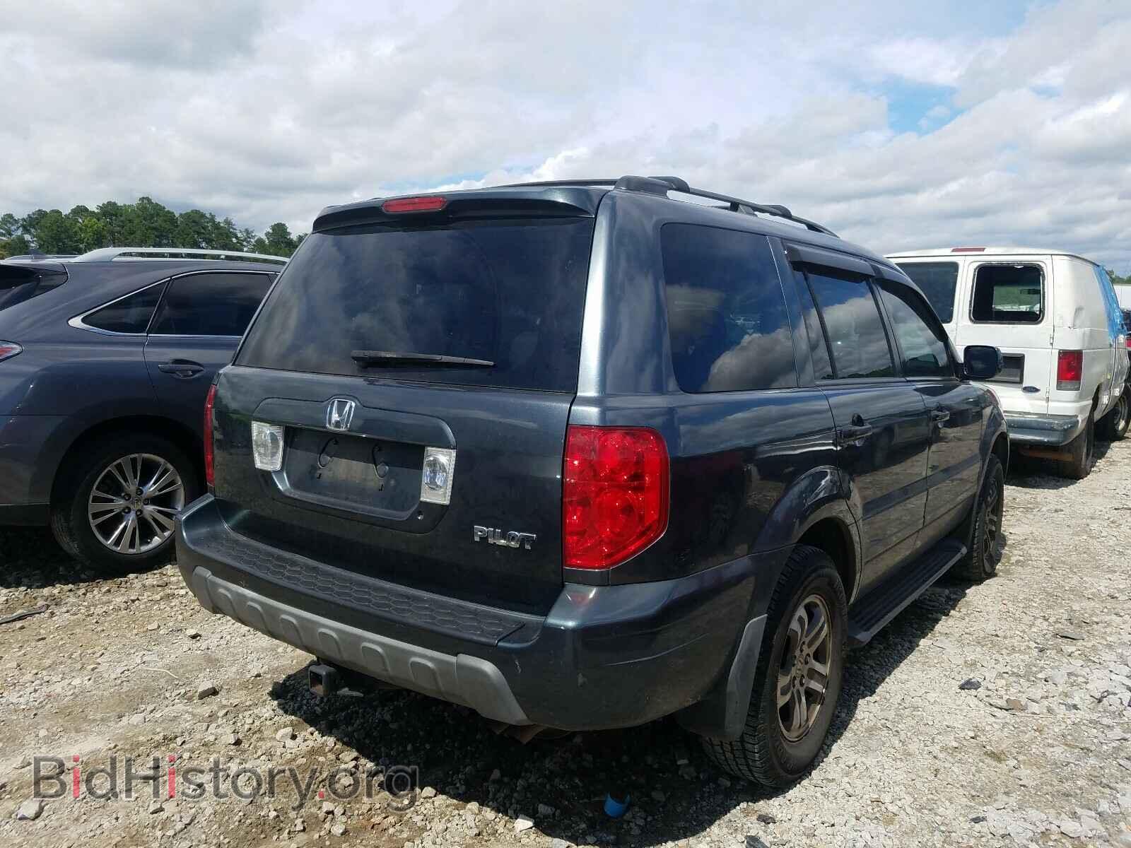 2005 HONDA PILOT - VIN: 5FNYF18575B041497 - Фото 4