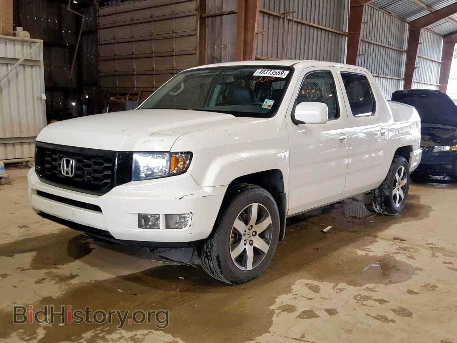 2014 HONDA RIDGELINE - VIN: 5FPYK1F67EB007705 - Фото 2