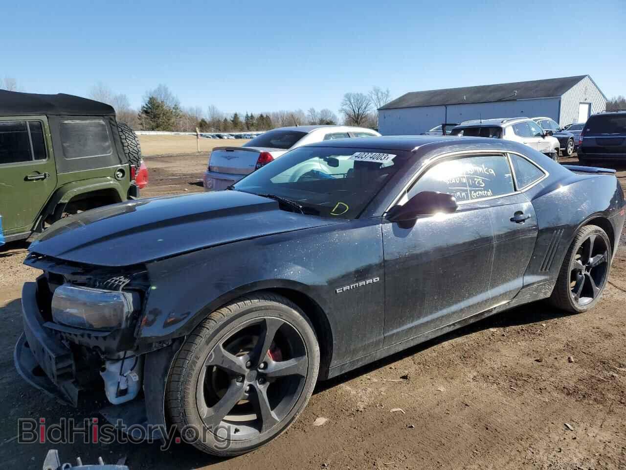 Photo 2G1FC1E30E9316871 - CHEVROLET CAMARO 2014