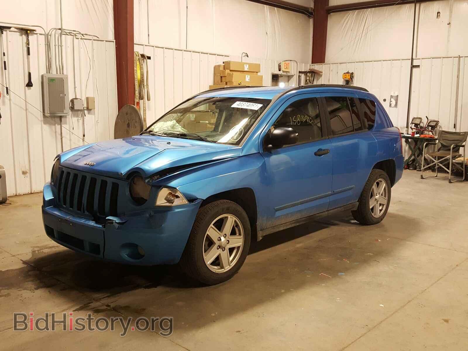 2008 JEEP COMPASS - VIN: 1J8FF47W58D691243 - Фото 2