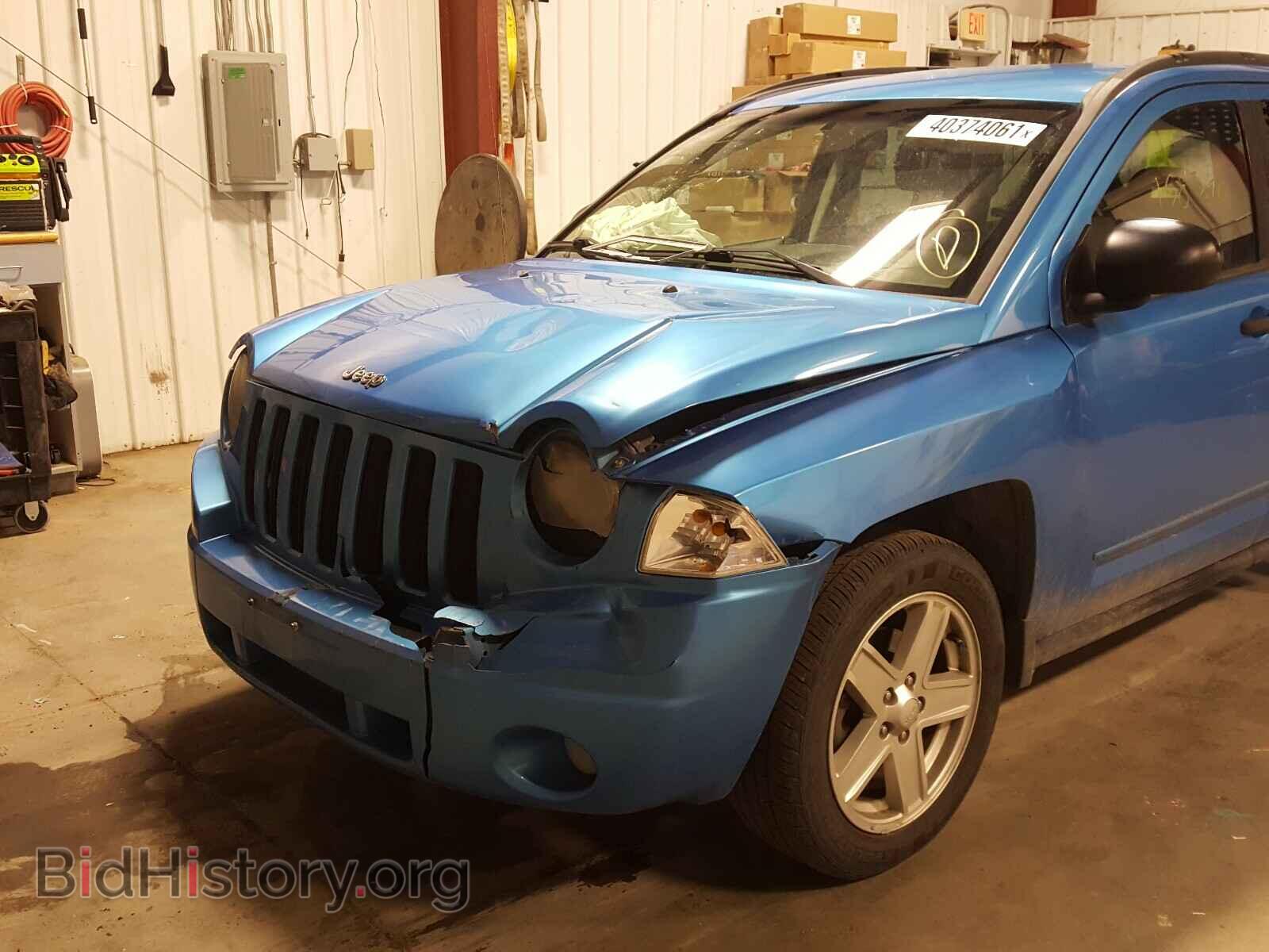 2008 JEEP COMPASS - VIN: 1J8FF47W58D691243 - Фото 9