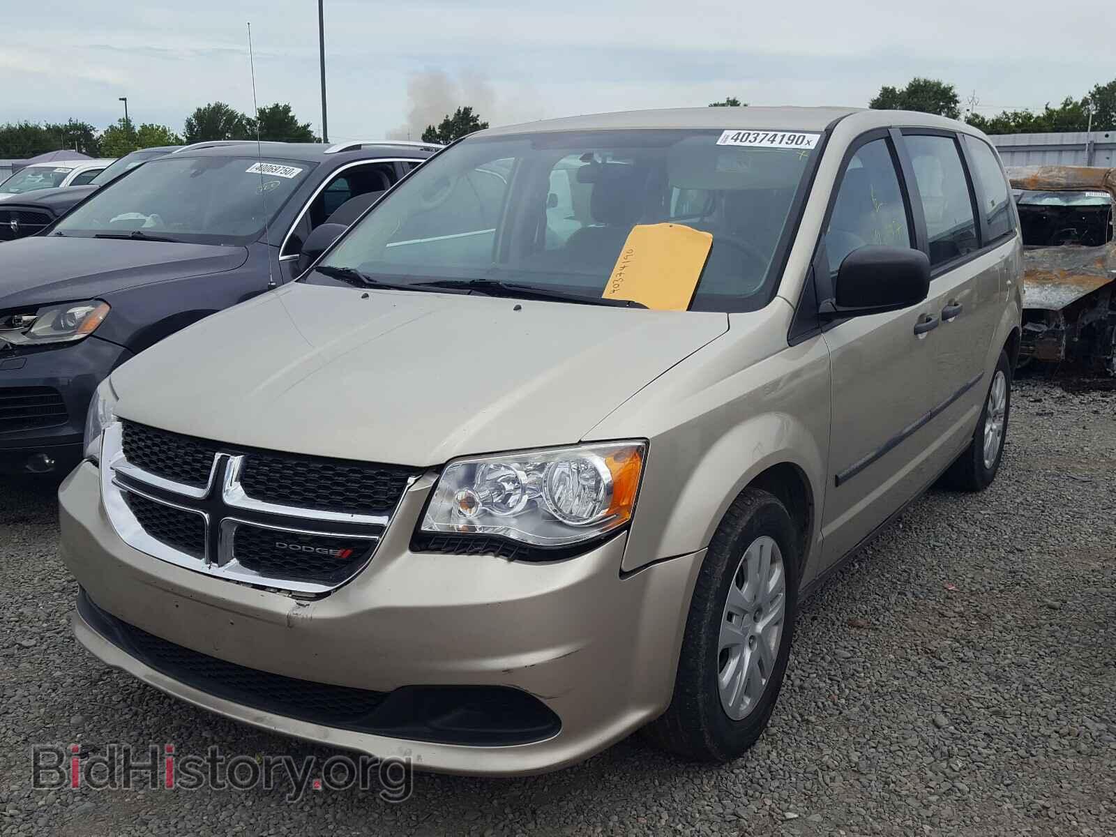 2014 DODGE CARAVAN - VIN: 2C4RDGBG7ER411231 - Фото 2
