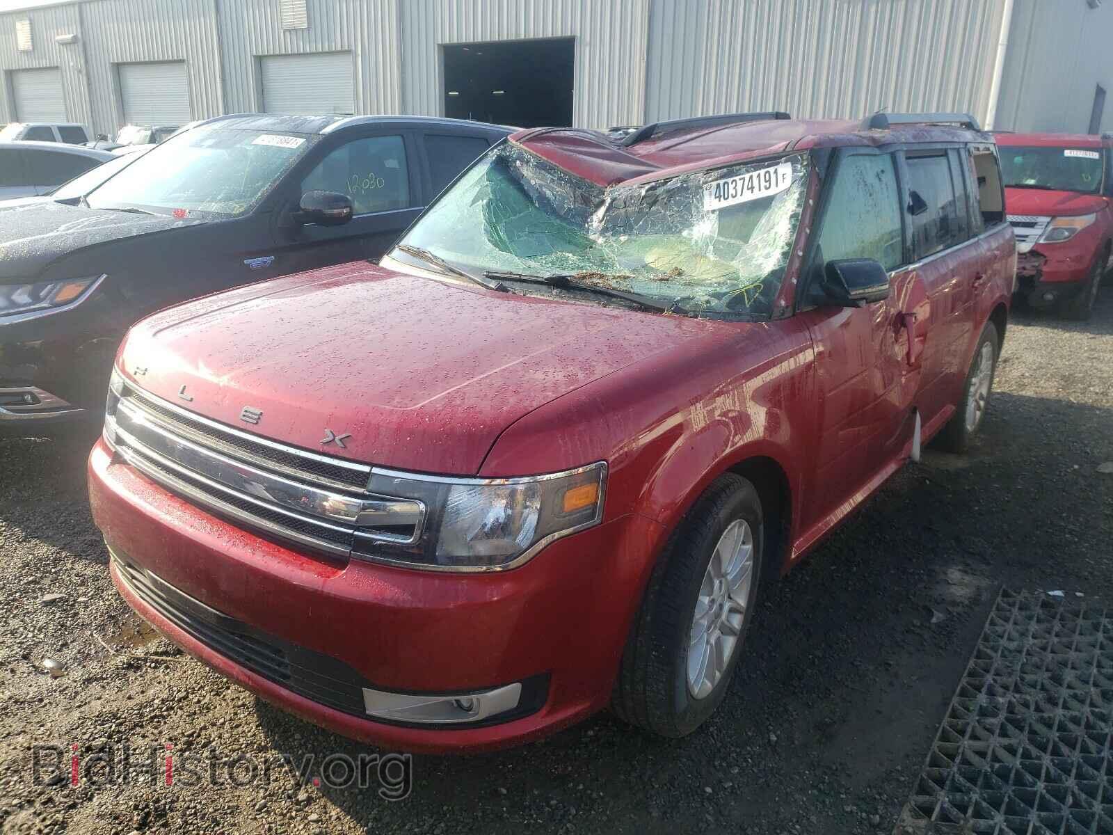 2014 FORD FLEX - VIN: 2FMGK5C83EBD10927 - Фото 2