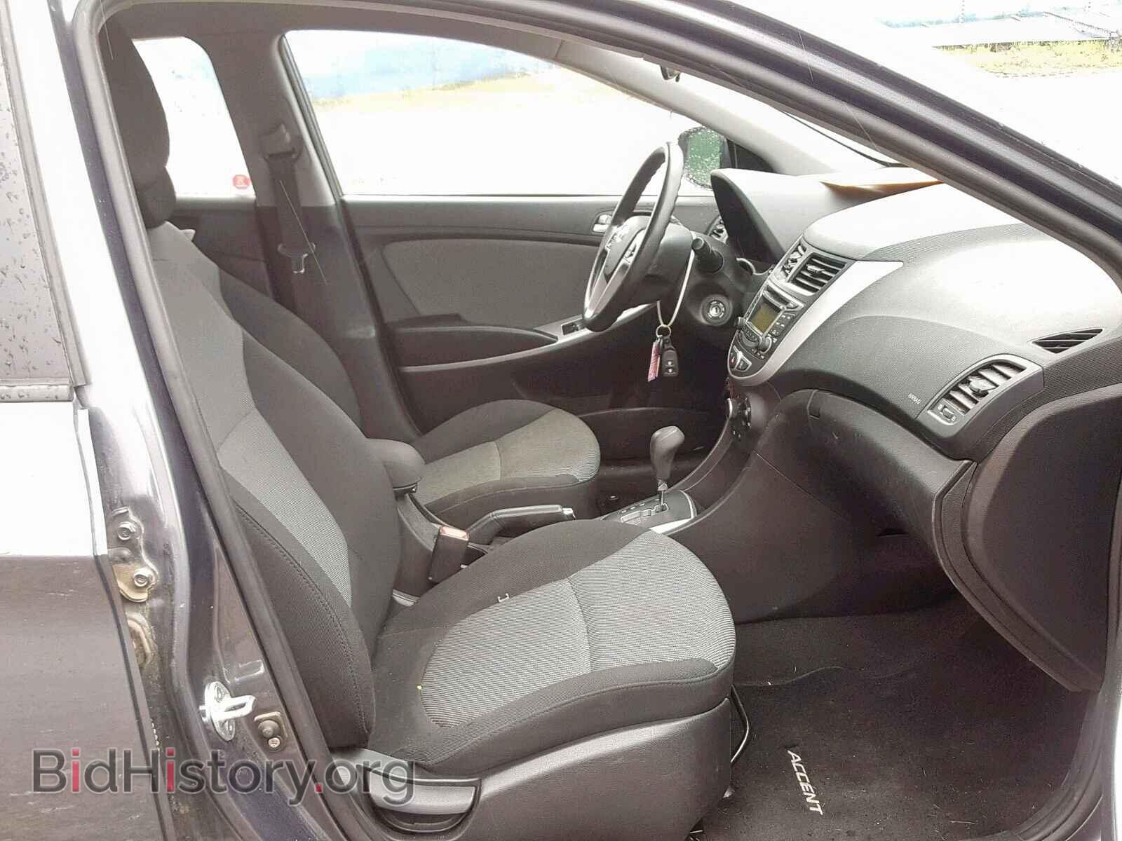 2012 HYUNDAI ACCENT - VIN: KMHCT5AEXCU011785 - Photo 5
