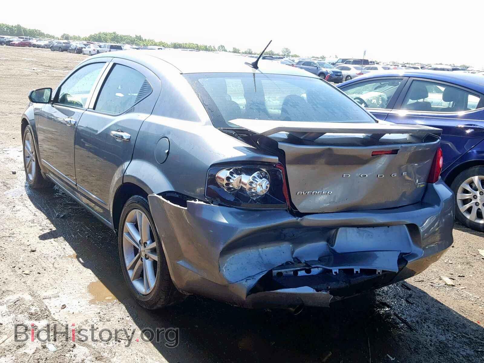 2011 DODGE AVENGER - VIN: 1B3BD1FG4BN584434 - Фото 3
